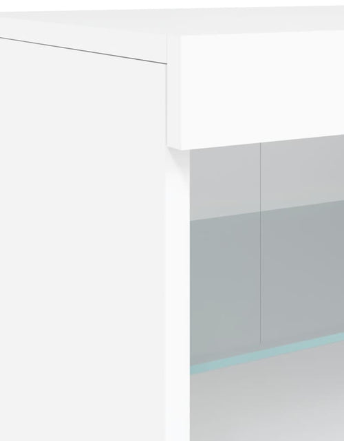 Încărcați imaginea în vizualizatorul Galerie, Servantă cu lumini LED, alb, 60x37x67 cm - Lando

