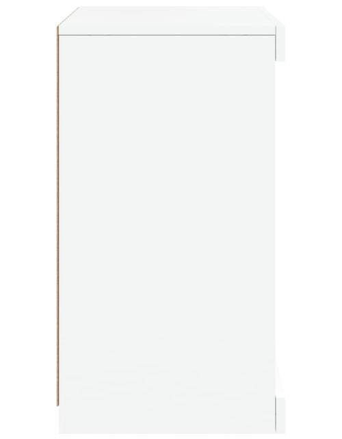 Încărcați imaginea în vizualizatorul Galerie, Servantă cu lumini LED, alb, 41x37x67 cm - Lando
