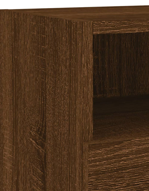 Încărcați imaginea în vizualizatorul Galerie, Comodă TV de perete, stejar maro, 60x30x30 cm, lemn prelucrat - Lando
