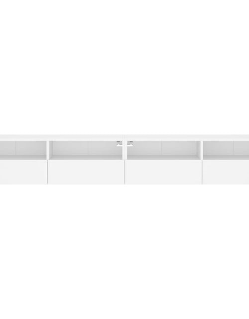 Încărcați imaginea în vizualizatorul Galerie, Dulapuri TV de perete 2 buc. alb 100x30x30 cm lemn compozit - Lando
