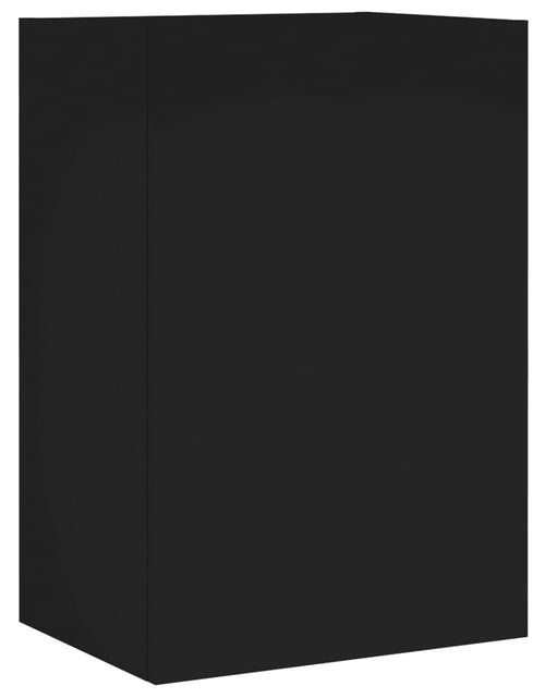 Încărcați imaginea în vizualizatorul Galerie, Comode TV de perete, 2 buc. negru, 40,5x30x60 cm lemn prelucrat - Lando
