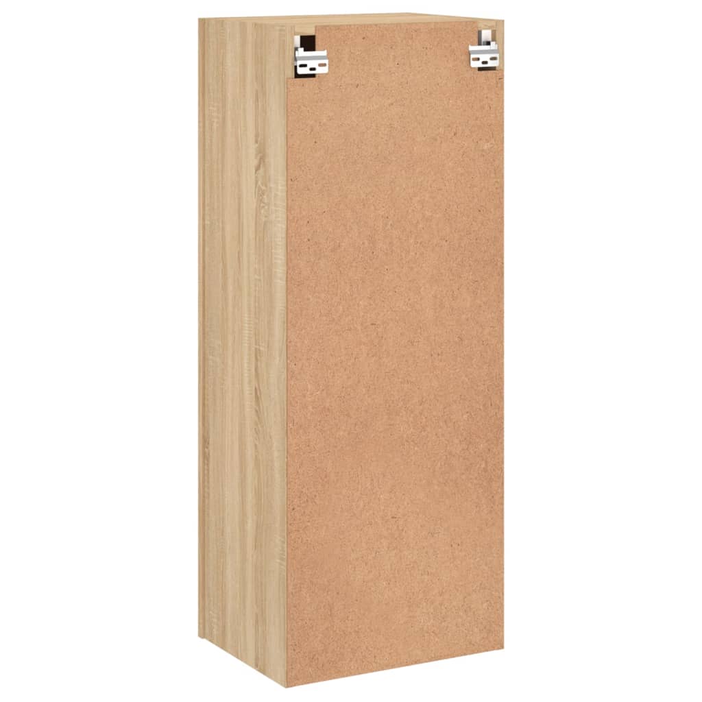 Comodă TV de perete stejar sonoma 40,5x30x102 cm lemn prelucrat - Lando