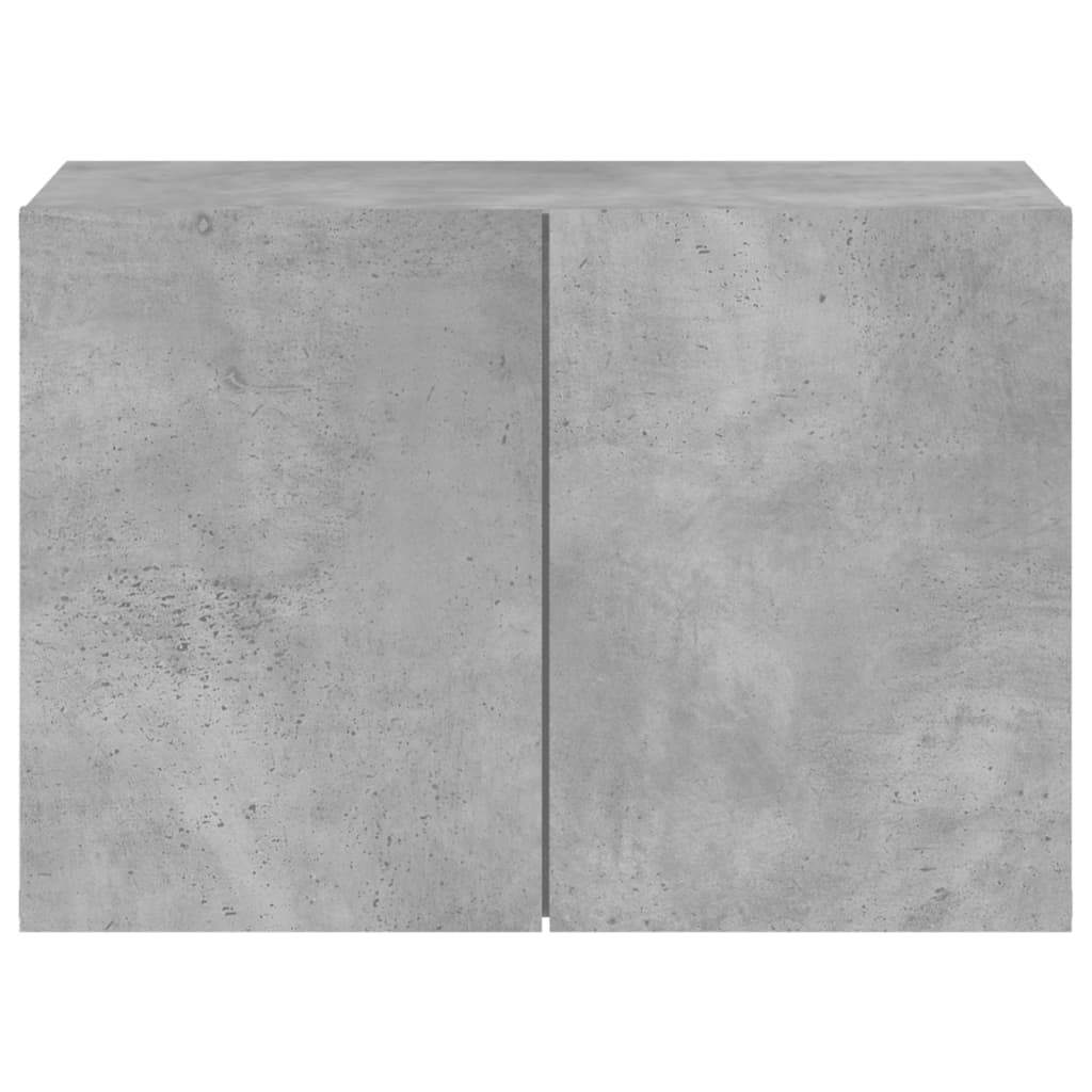 Comodă TV de perete, gri beton, 60x30x41 cm - Lando