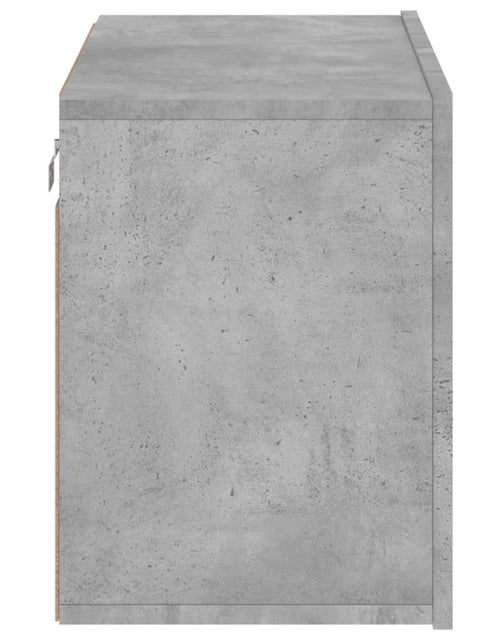 Загрузите изображение в средство просмотра галереи, Comodă TV de perete, gri beton, 60x30x41 cm - Lando
