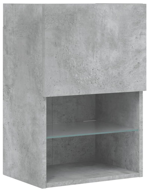 Загрузите изображение в средство просмотра галереи, Comode TV cu lumini LED, 2 buc., gri beton, 40,5x30x60 cm - Lando
