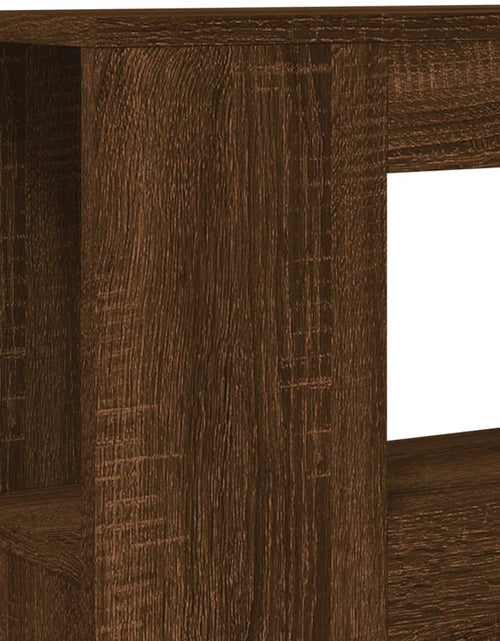Încărcați imaginea în vizualizatorul Galerie, Tăblie de pat cu LED, stejar maro, 120x18,5x103,5 cm, lemn - Lando
