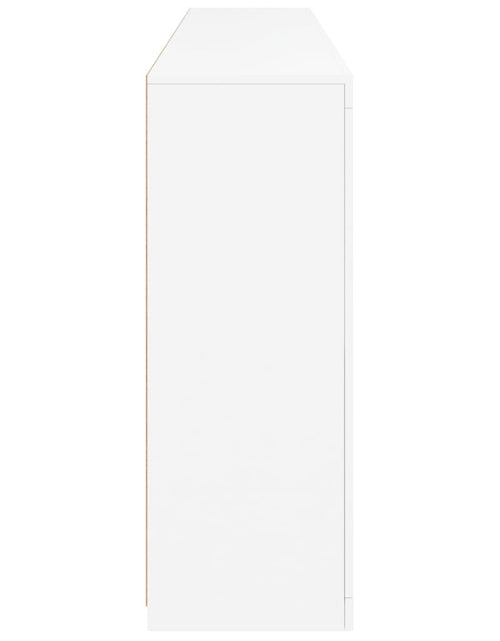Încărcați imaginea în vizualizatorul Galerie, Servantă cu lumini LED, alb, 202x37x100 cm - Lando
