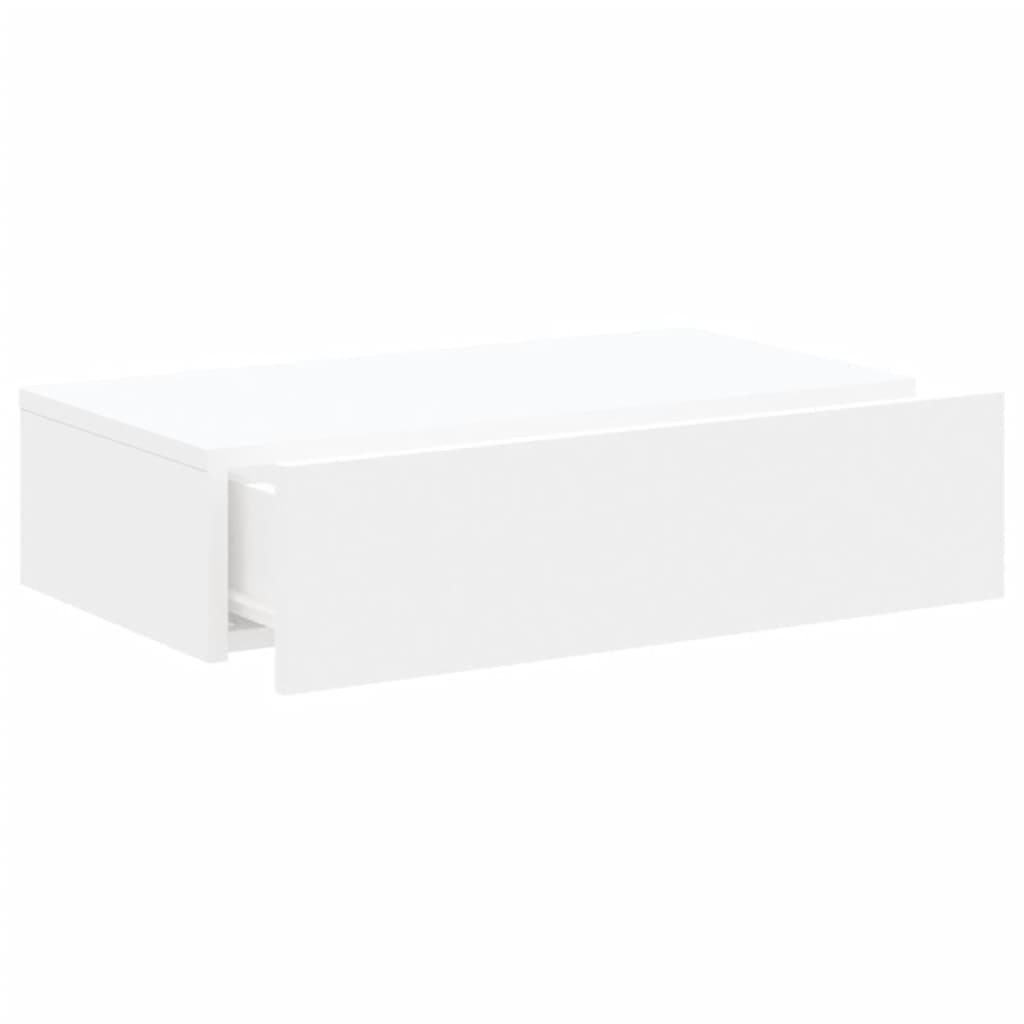 Dulap TV cu lumini LED, alb, 60x35x15,5 cm Lando - Lando