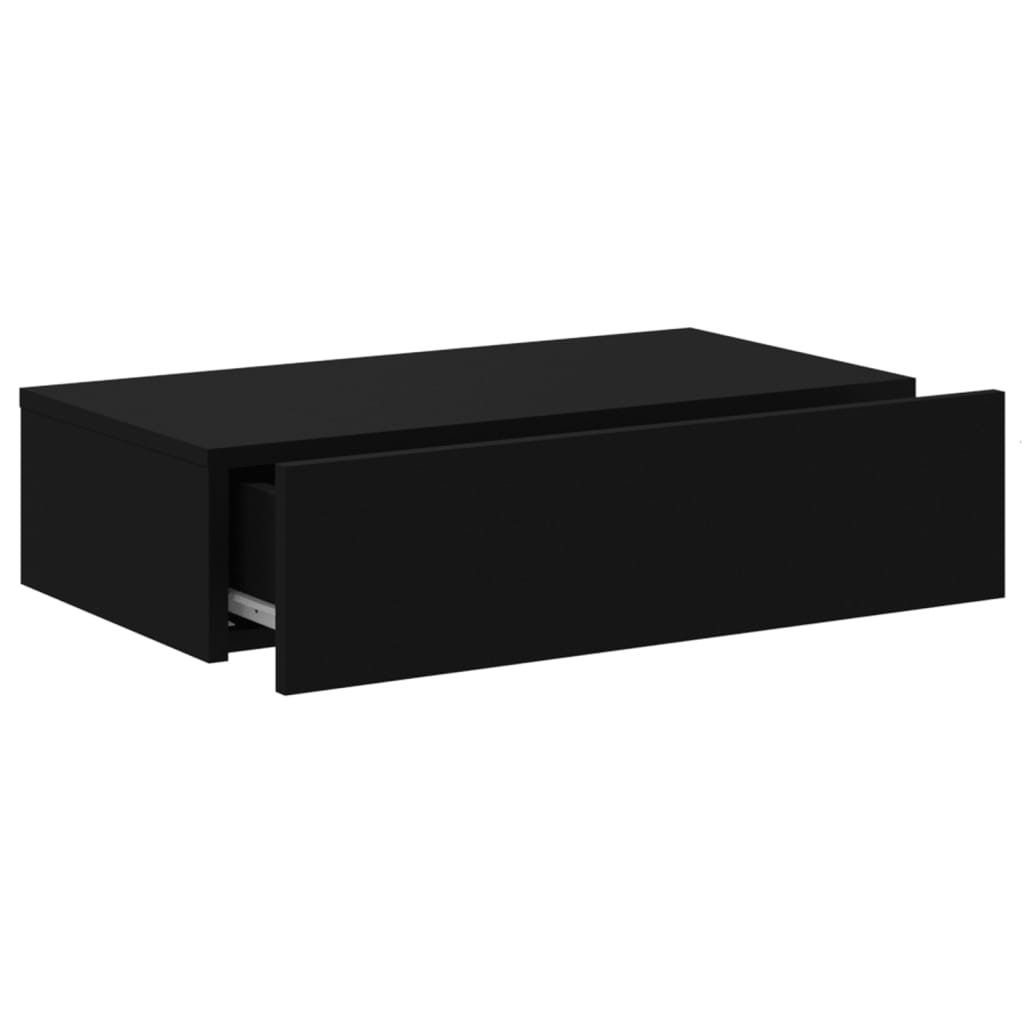 Comodă TV cu lumini LED, negru, 60x35x15,5 cm Lando - Lando