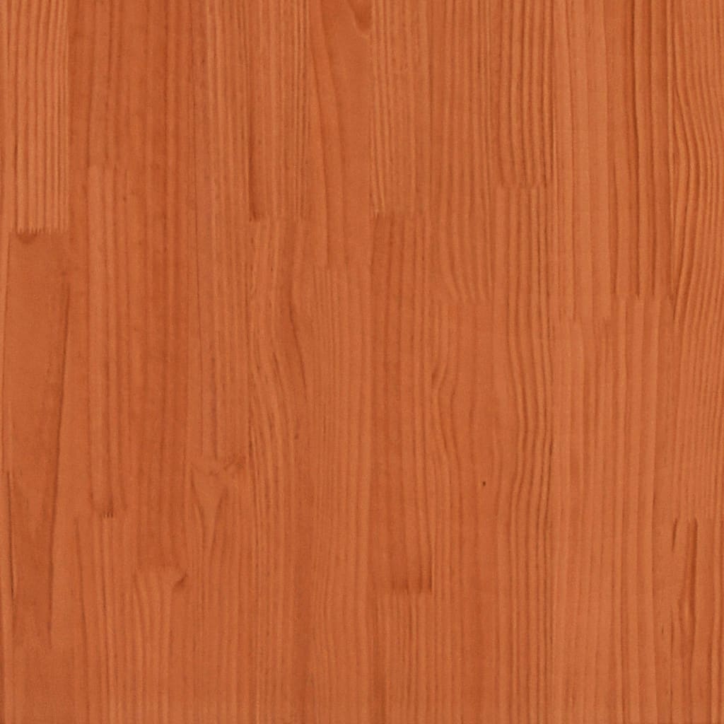 Pat de zi, maro ceruit, 80x200 cm, lemn masiv de pin - Lando