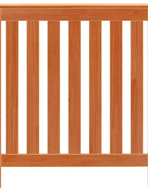 Încărcați imaginea în vizualizatorul Galerie, Mască pentru calorifer maro ceruit 79,5x19x84 cm lemn masiv pin - Lando
