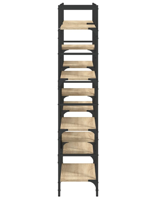 Încărcați imaginea în vizualizatorul Galerie, Bibliotecă, stejar sonoma, 160x28,5x136,5 cm, lemn prelucrat - Lando
