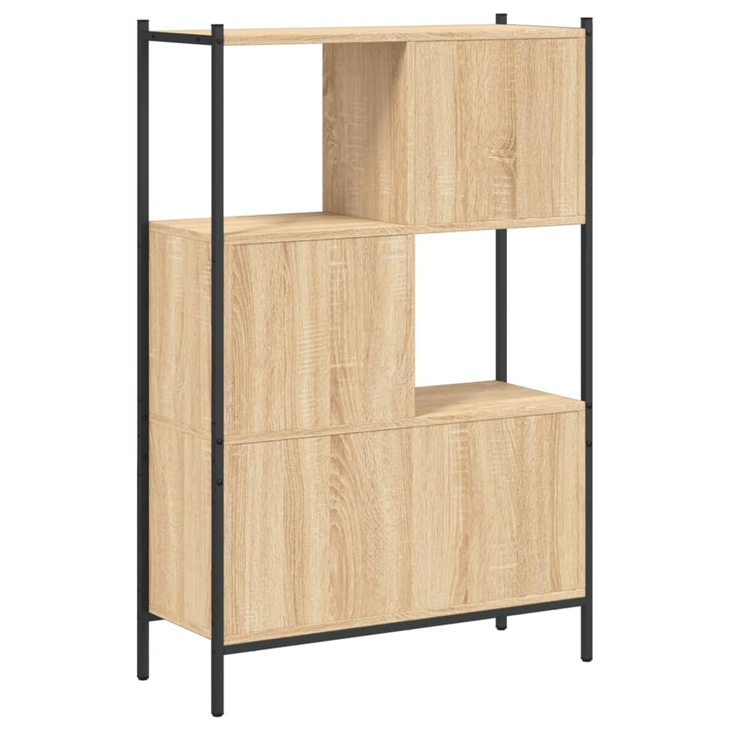 Bibliotecă, stejar sonoma, 72x28x109 cm, lemn prelucrat - Lando