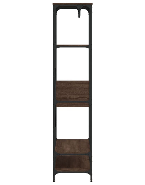 Încărcați imaginea în vizualizatorul Galerie, Șifonier cu sertare, stejar maro, 100x40x180 cm, lemn prelucrat - Lando
