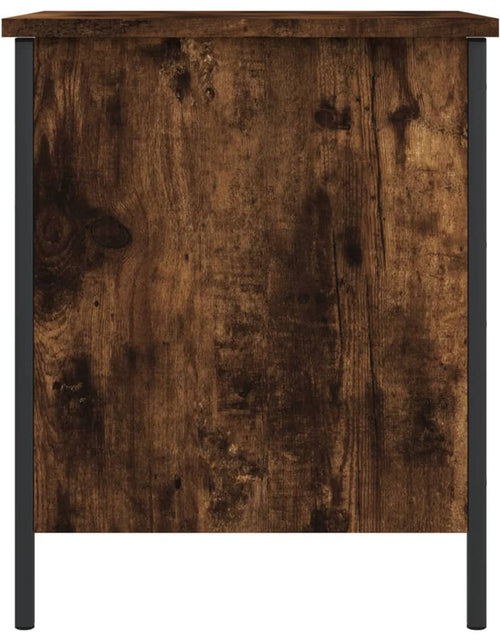 Загрузите изображение в средство просмотра галереи, Bancă depozitare, stejar fumuriu, 40x42,5x50 cm, lemn prelucrat - Lando
