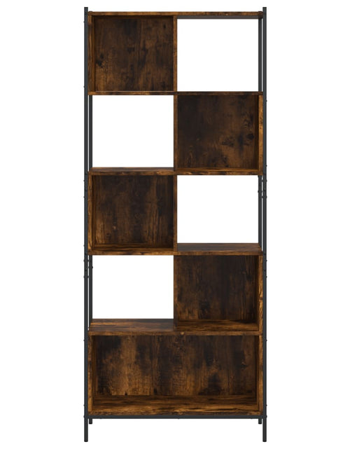 Încărcați imaginea în vizualizatorul Galerie, Bibliotecă, stejar fumuriu, 72x28x172 cm, lemn prelucrat - Lando
