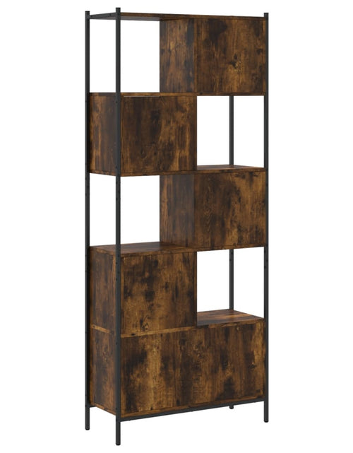 Încărcați imaginea în vizualizatorul Galerie, Bibliotecă, stejar fumuriu, 72x28x172 cm, lemn prelucrat - Lando
