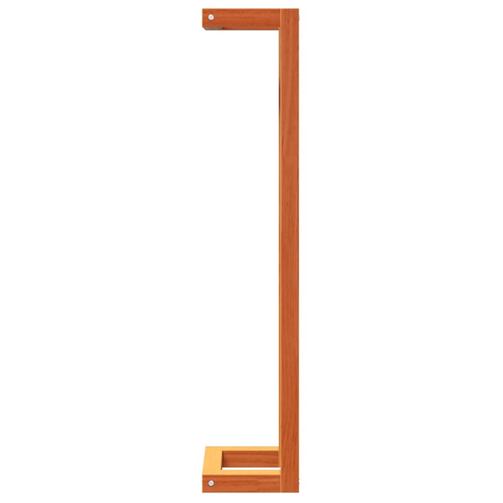 Suport prosoape, maro ceruit, 23x18x90 cm, lemn masiv pin - Lando