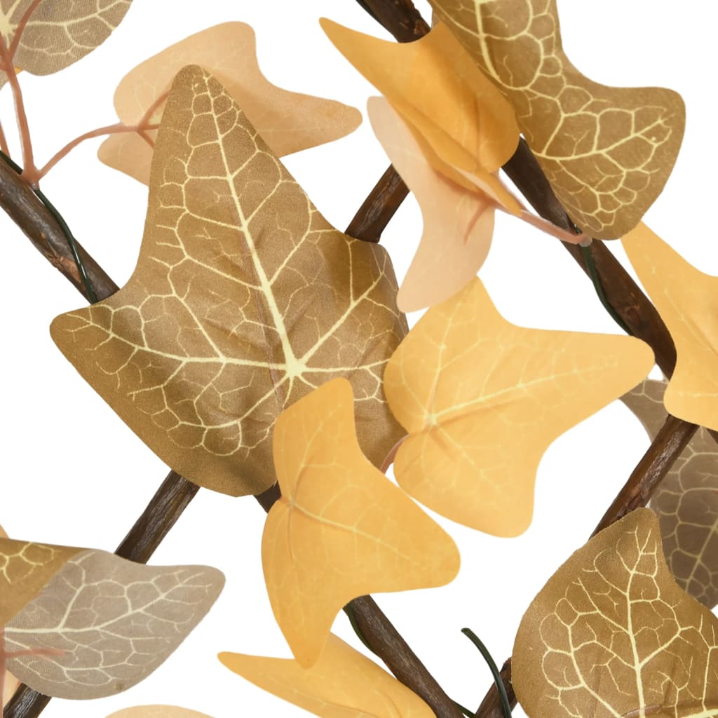 Spalier frunze arțar false extensibil 5 buc. oranj 180x30 cm - Lando