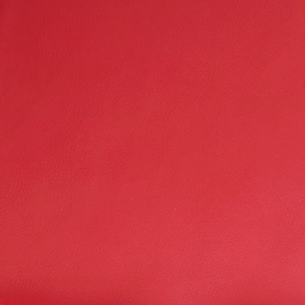 Fotoliu de masaj rabatabil, roșu, piele ecologică - Lando