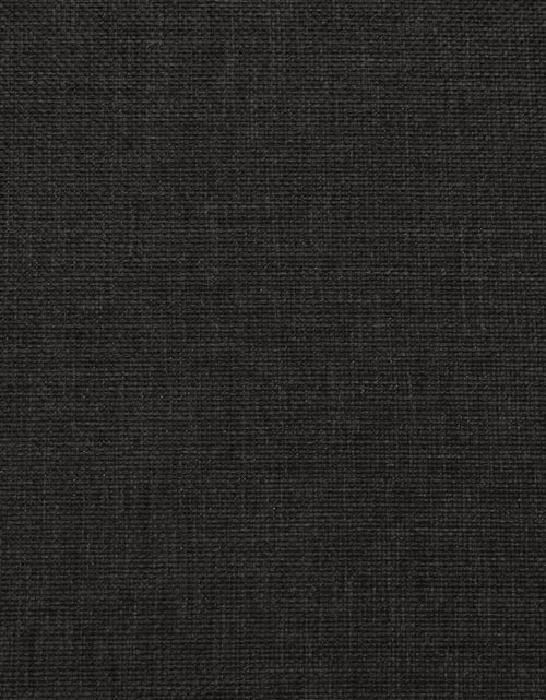 Încărcați imaginea în vizualizatorul Galerie, Canapea extensibilă cu 2 locuri, 2 perne, negru, textil - Lando
