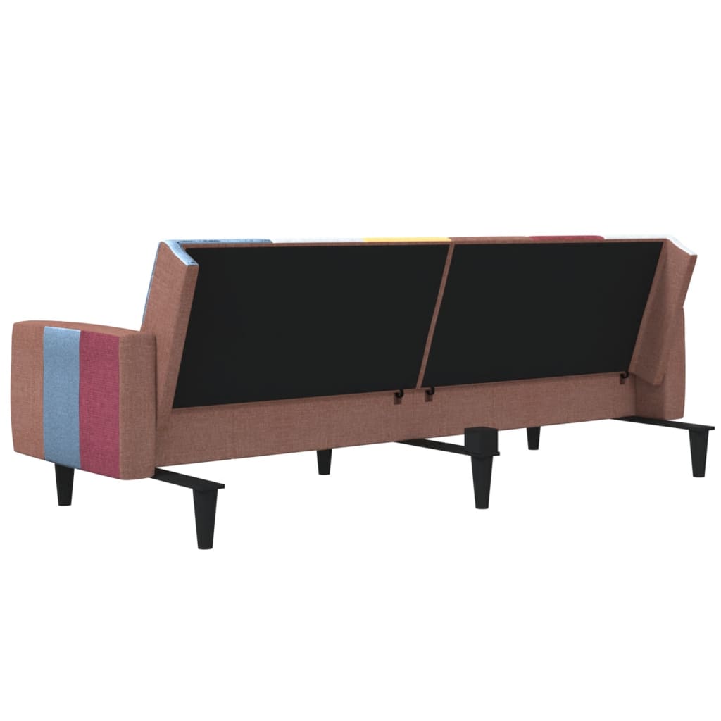 Canapea extensibilă cu 2 locuri, material textil - Lando