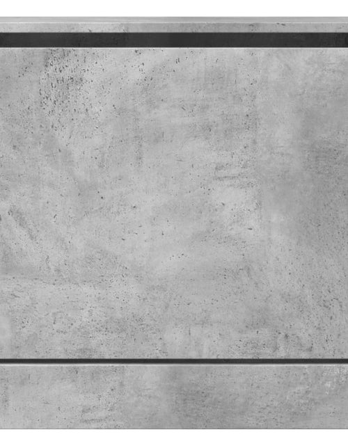 Încărcați imaginea în vizualizatorul Galerie, Pantofar, gri beton, 60x21x57 cm, lemn compozit - Lando
