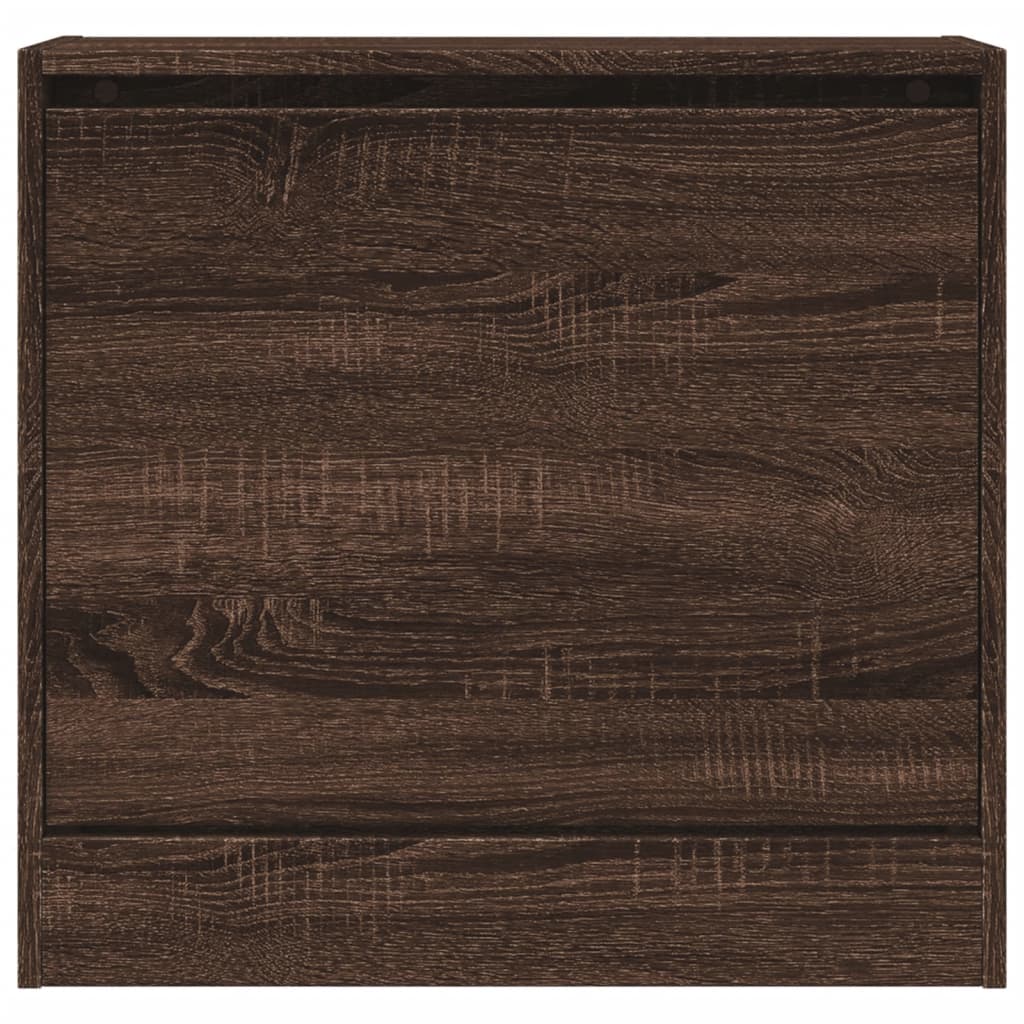 Pantofar, stejar maro, 60x21x57 cm, lemn compozit - Lando