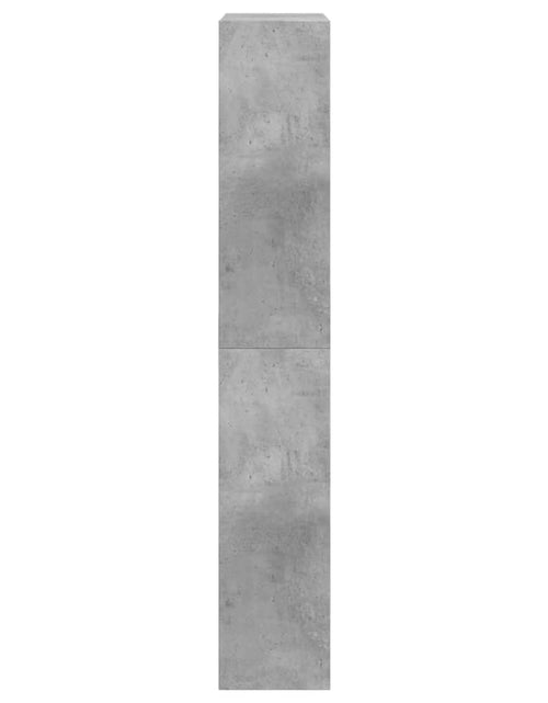 Загрузите изображение в средство просмотра галереи, Pantofar, gri beton, 60x21x125,5 cm, lemn compozit - Lando
