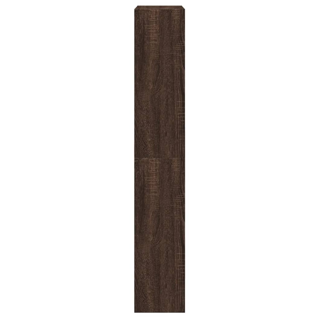 Pantofar, stejar maro, 60x21x125,5 cm, lemn compozit - Lando