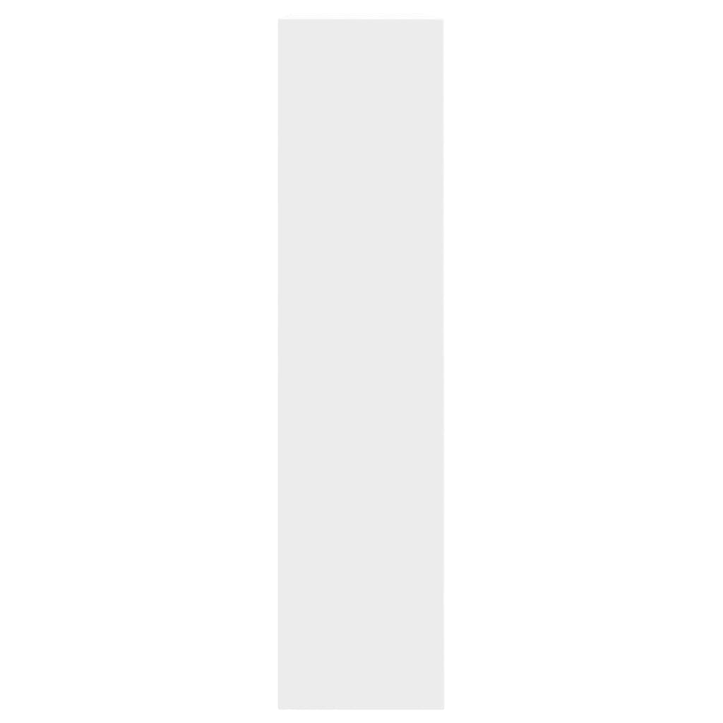 Pantofar, alb, 80x21x87,5 cm, lemn compozit - Lando
