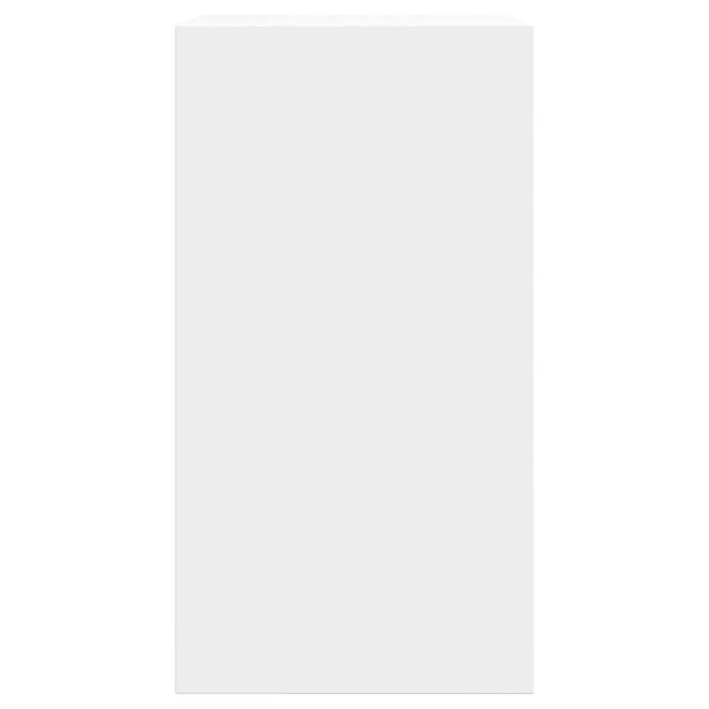 Pantofar, alb, 60x34x63,5 cm, lemn compozit - Lando