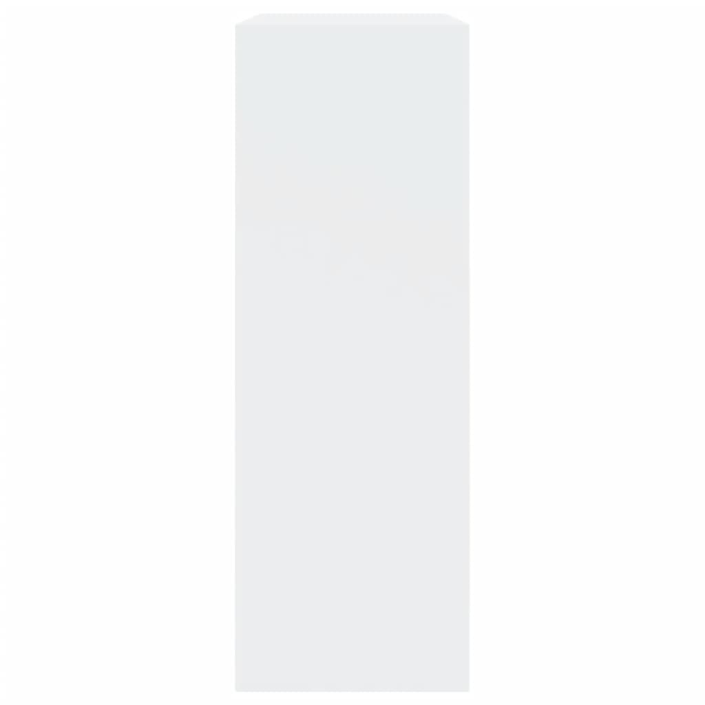 Pantofar, alb, 80x34x96,5 cm, lemn compozit - Lando