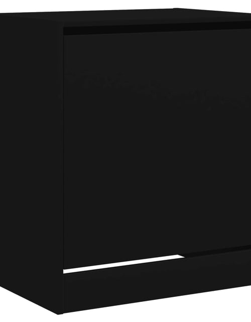 Încărcați imaginea în vizualizatorul Galerie, Pantofar, negru, 60x42x69 cm, lemn compozit - Lando
