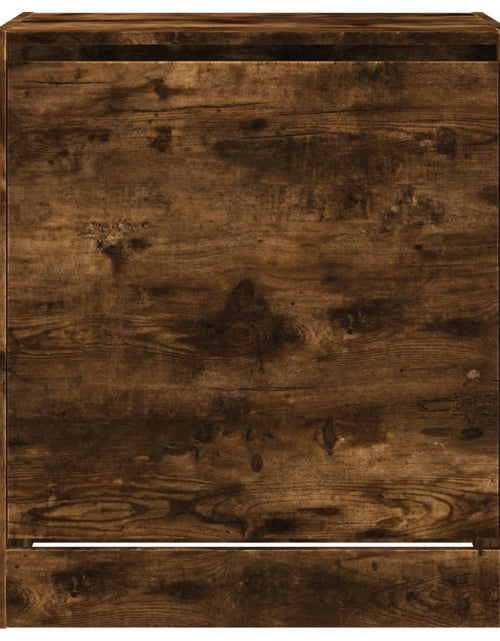 Încărcați imaginea în vizualizatorul Galerie, Pantofar, stejar fumuriu, 60x42x69 cm, lemn compozit - Lando
