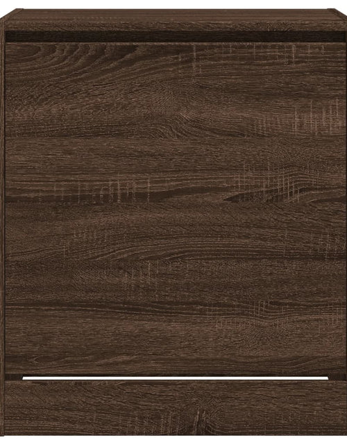Încărcați imaginea în vizualizatorul Galerie, Pantofar, stejar maro, 60x42x69 cm, lemn compozit - Lando
