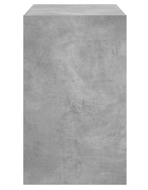 Încărcați imaginea în vizualizatorul Galerie, Pantofar, gri beton, 80x42x69 cm, lemn prelucrat - Lando
