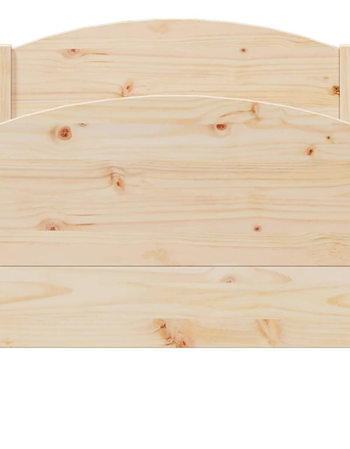 Încărcați imaginea în vizualizatorul Galerie, Cadru de pat cu tăblie, 100x200 cm, lemn masiv de pin - Lando
