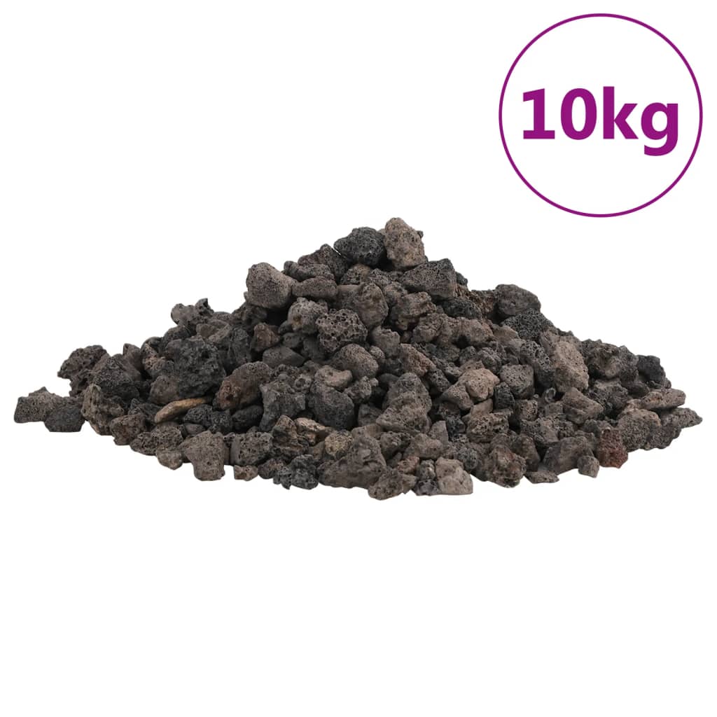 Roci vulcanice, 10 kg, negru, 1-2 cm - Lando