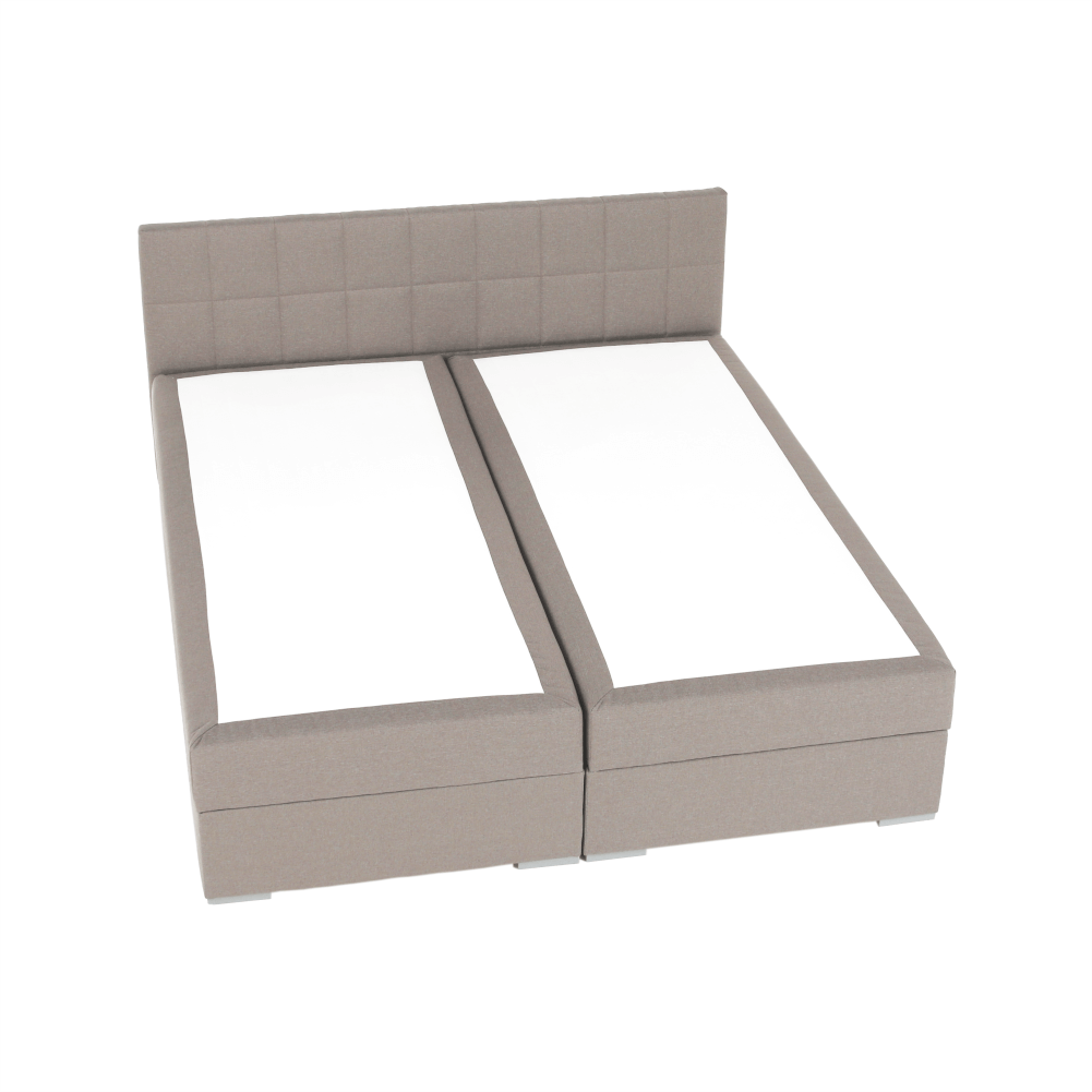 Pat tip BOXSPRING 180x200, taupe gri-maro, FERATA TV KOMFORT Lando - Lando