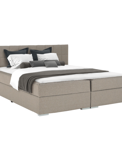 Загрузите изображение в средство просмотра галереи, Pat tip BOXSPRING 180x200, taupe gri-maro, FERATA TV KOMFORT Lando - Lando
