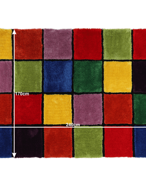 Încărcați imaginea în vizualizatorul Galerie, Covor, roşu/verde/galben/violet, 170x240, LUDVIG TYP 4 Lando - Lando
