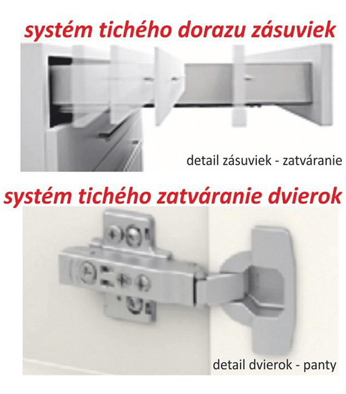 Încărcați imaginea în vizualizatorul Galerie, Lando-Dulap inferior cu 2 uşi, alb super luciu HG, LINE ALB- lando.md
