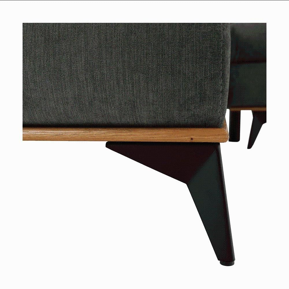 LandoSofa, зеленый, левая модель, SELBY-мебель
