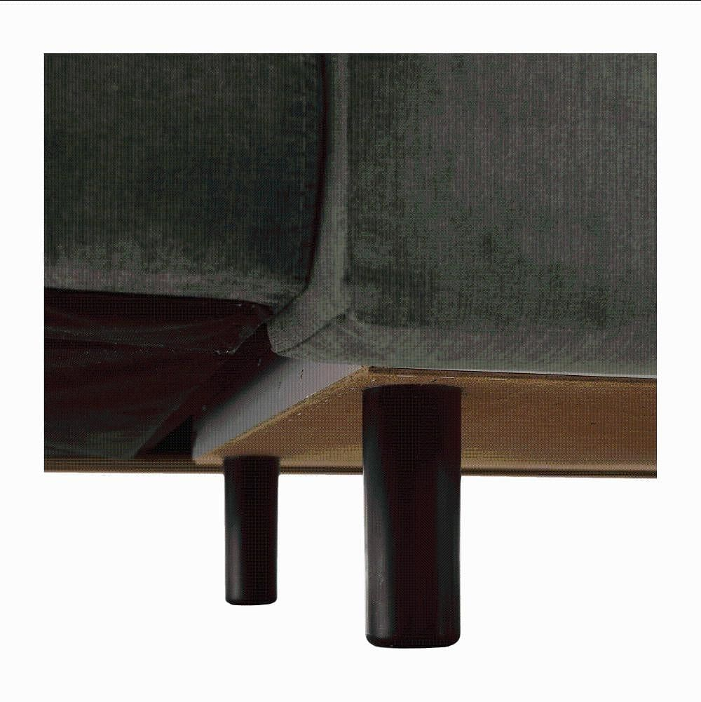 LandoSofa, зеленый, левая модель, SELBY-мебель