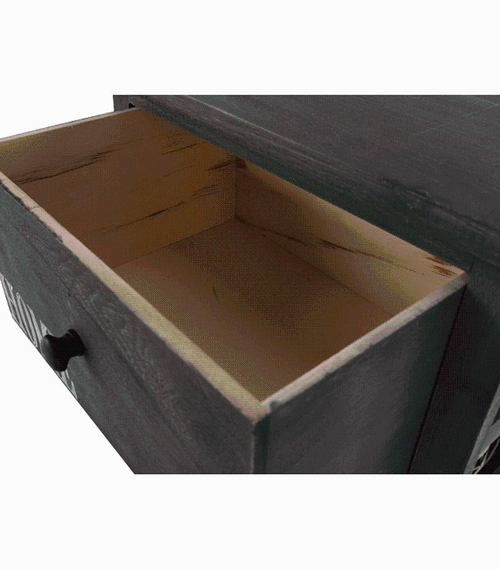 Загрузить изображение в Галерею просмотра, Lando-Commode, 1 корзина, 1 ящик, коричневато-серый, DARKIE 1- lando.md
