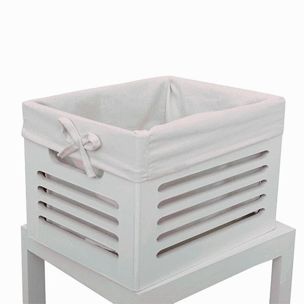 Lando-Commode 4 корзин, белый/серый, BIBI 4- lando.md