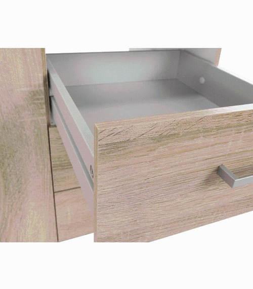 Загрузить изображение в Галерею просмотра, Lando-Closet, 3 двери, дуб сонома, GWEN 70427- lando.md