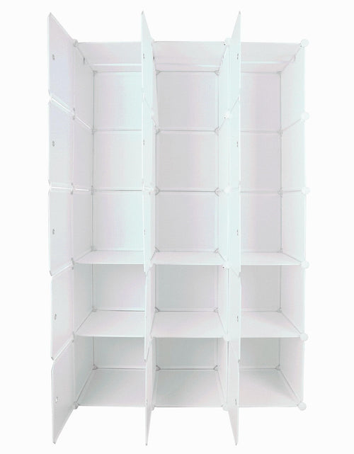 Încărcați imaginea în vizualizatorul Galerie, Dulap multifuncţional modular, alb, ZALVO Lando - Lando

