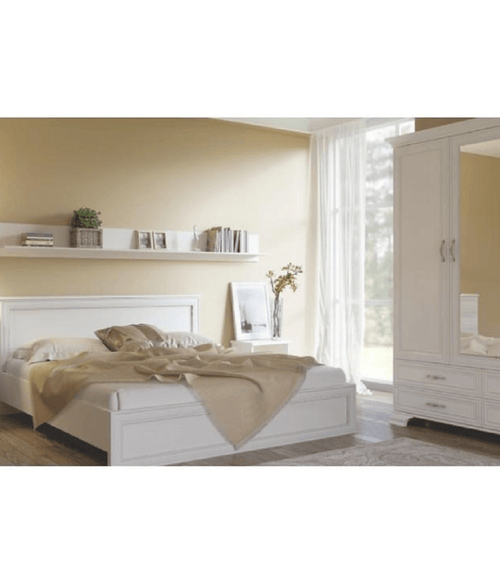 Загрузить изображение в Галерею просмотра, Lando-Nightstand 1S, ЛДСП, кремовый woodline, TIFFY-lando.md